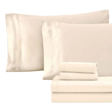 6-Piece Egyptian Cotton 1000 Thread Count Sheet Bundle
