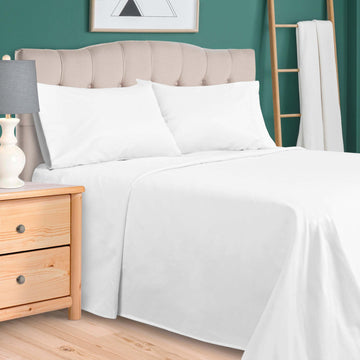 300 Thread Count 100% Cotton Sheet Set Timeless Solid