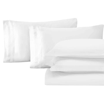 5-Piece Egyptian Cotton 650 Thread Count Duvet Cover Bundle