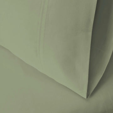 100% Egyptian Cotton 700 Thread Count Solid Pillowcase Set