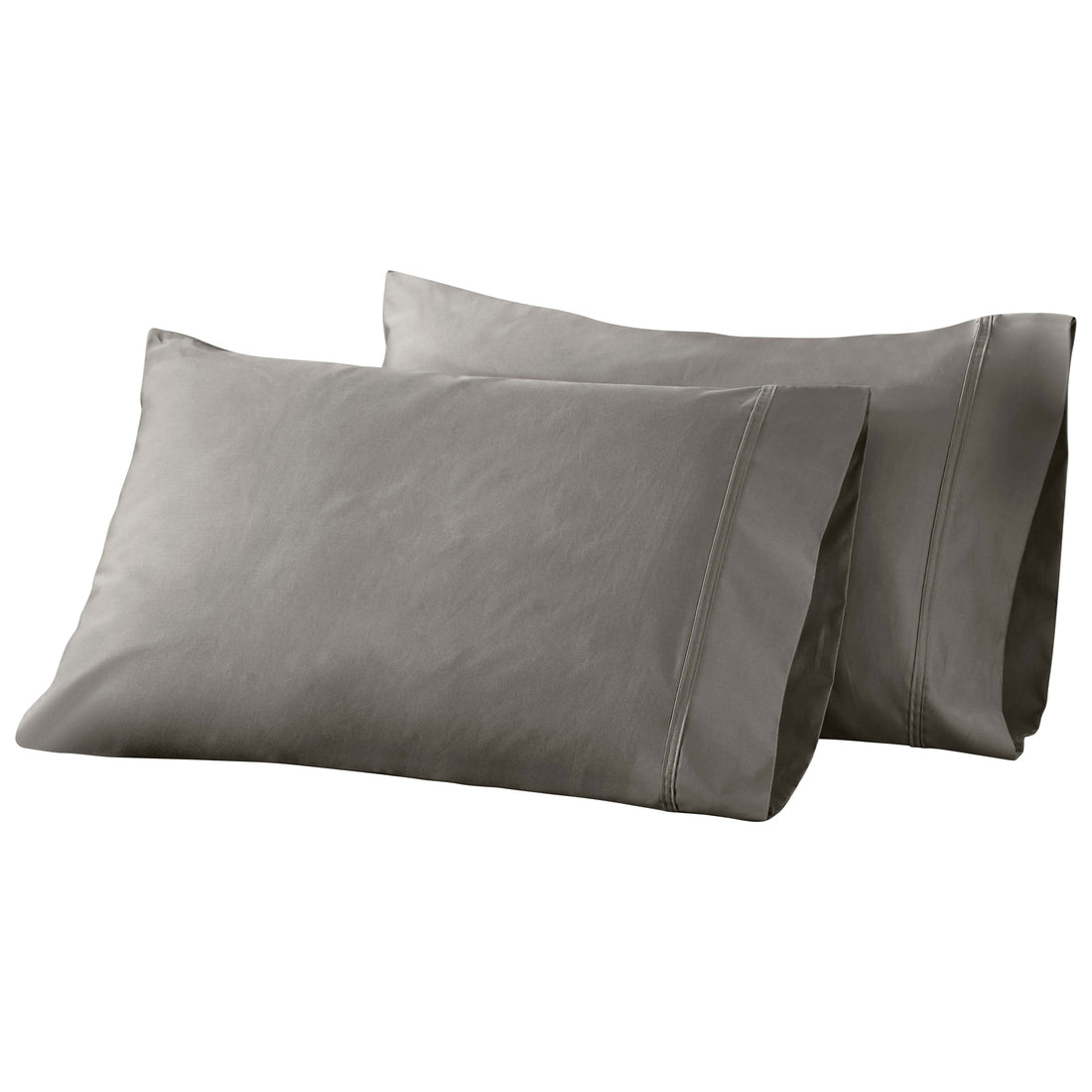 100% Egyptian Cotton 850 Thread Count Solid Bed Pillowcase Set