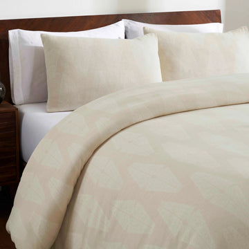 Manali Cotton All Season Bedding Diamond Lattice Woven Comforter Set