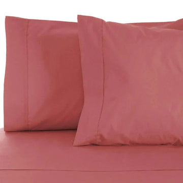 Egyptian Cotton 530 Thread Count Solid Bed Pillowcase Set