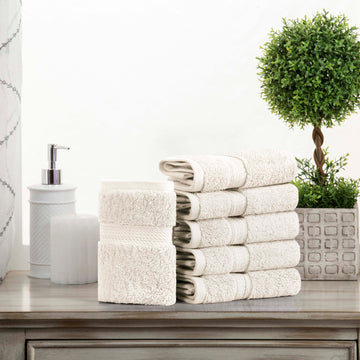 Egyptian Cotton Madison Face Towel Set of 6