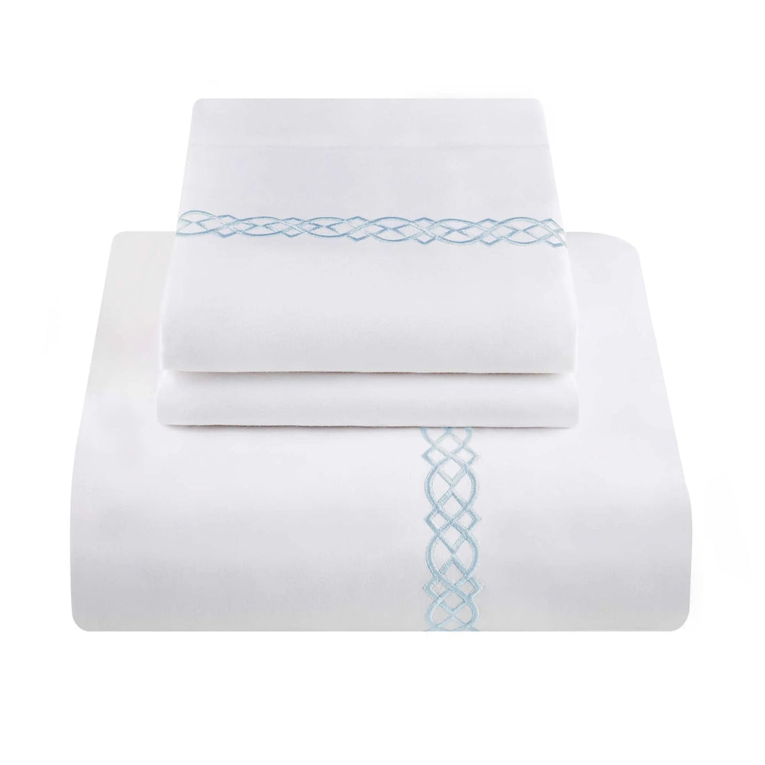 1000 Thread Count Egyptian Cotton Embroidered Duvet Cover Set