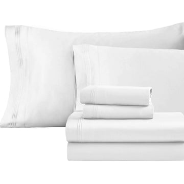6-Piece Egyptian Cotton 1500 Thread Count Sheet Bundle