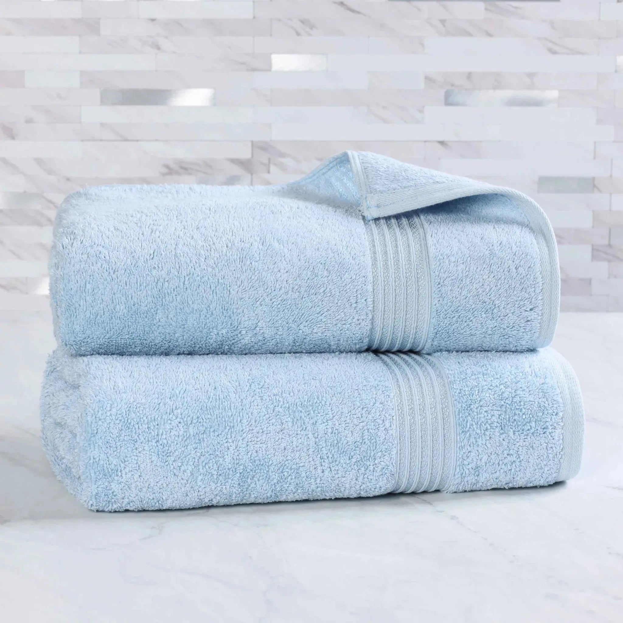 Egyptian Cotton Heritage Plush Bath Sheet Set of 2