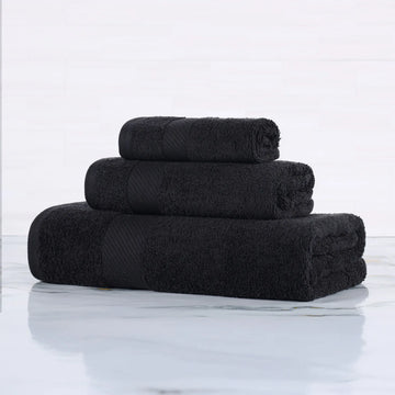 Egyptian Cotton Kendell Plush Towel Set 3 Piece
