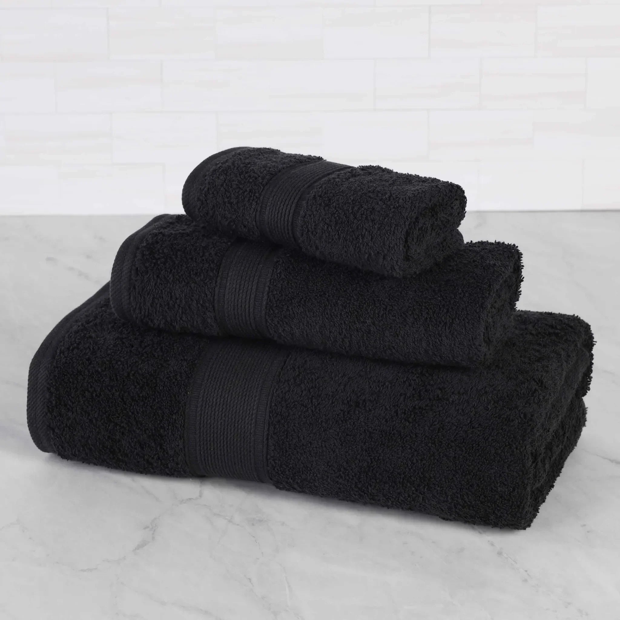 Oregon Organic Cotton Medium Weight Solid 3-Piece Towel Set