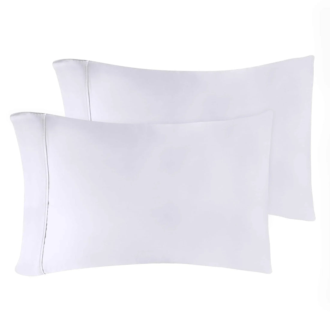 Egyptian Cotton 400 Thread Count Solid Bed Pillowcase Set