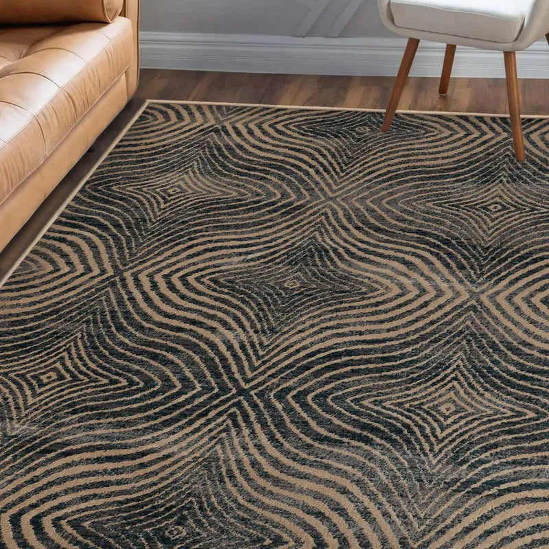 Cullen Abstract Diamond Indoor Large Area Rugs or Runner Rug