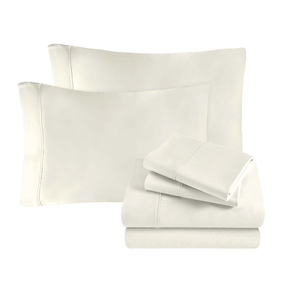 6-Piece Cotton Blend 600 Thread Count Sheet Bundle