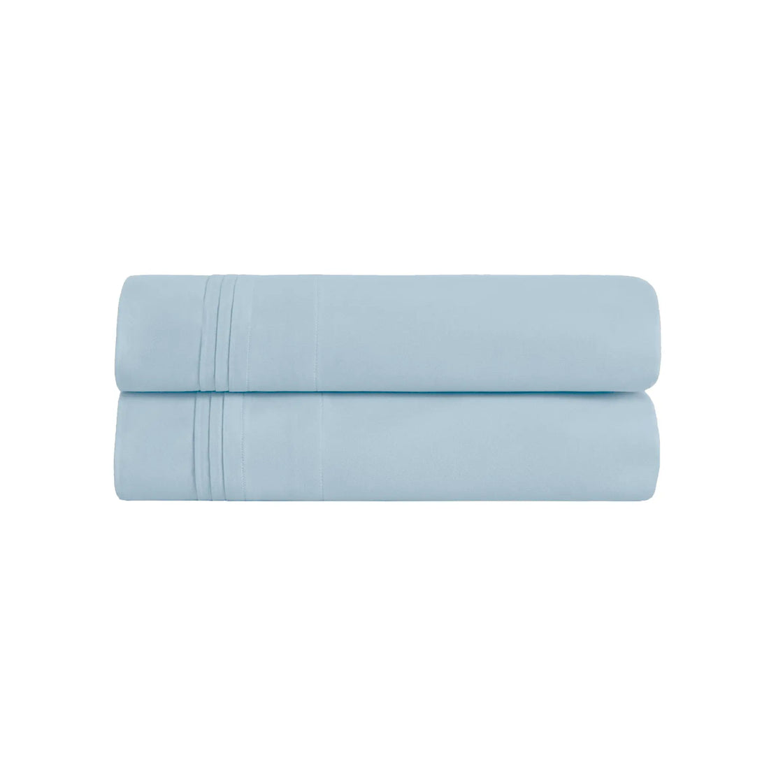100% Egyptian Cotton 650 Thread Count Solid Pillowcase Set