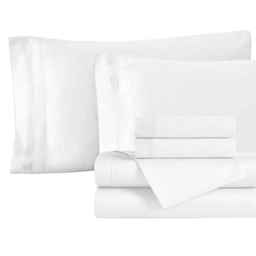 6-Piece Egyptian Cotton 650 Thread Count Sheet Bundle