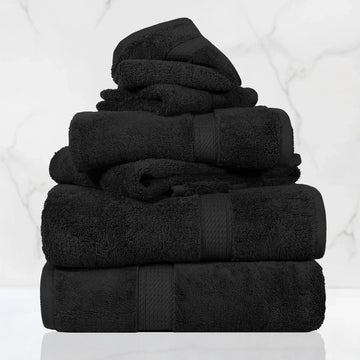 Egyptian Cotton 6-piece towel set – Plush & Heavyweight