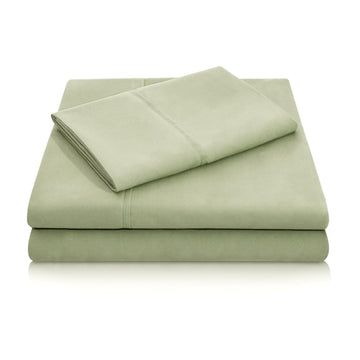 Brushed Microfiber Woven Microfiber Sheet Set - FERN - beddingbag.com