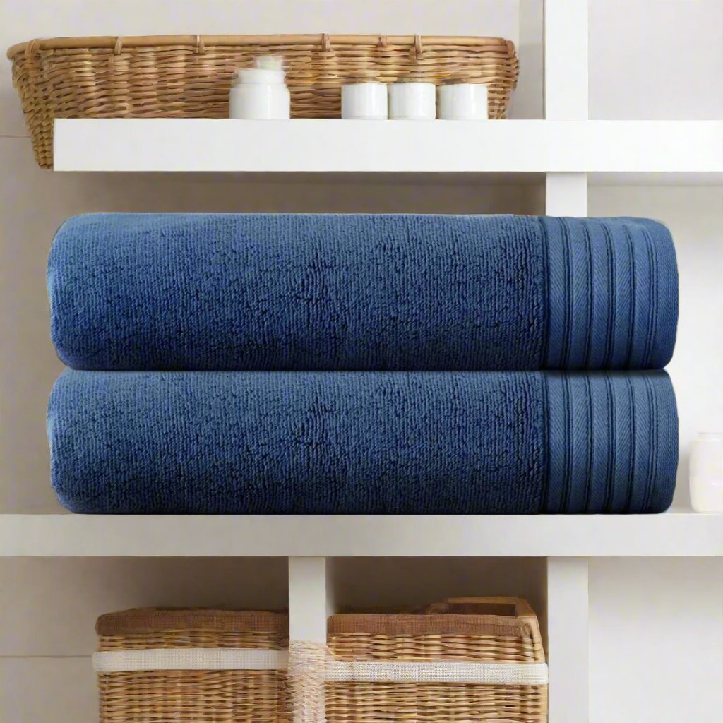 Egyptian Cotton Bath Towel Pack of 2 - beddingbag.com