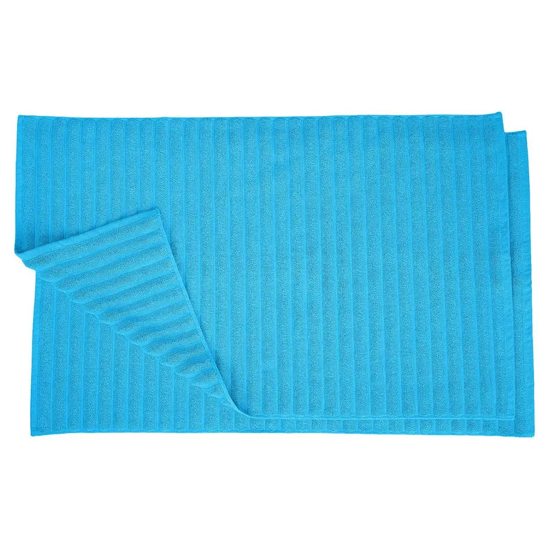 Lined 100% Cotton 1000 GSM 2-Piece Bath Mat Set