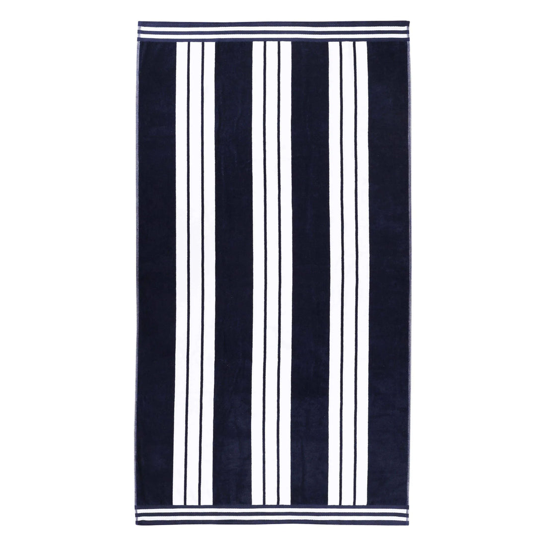 Striped Oversized Cabana Cotton Beach Towel Sets