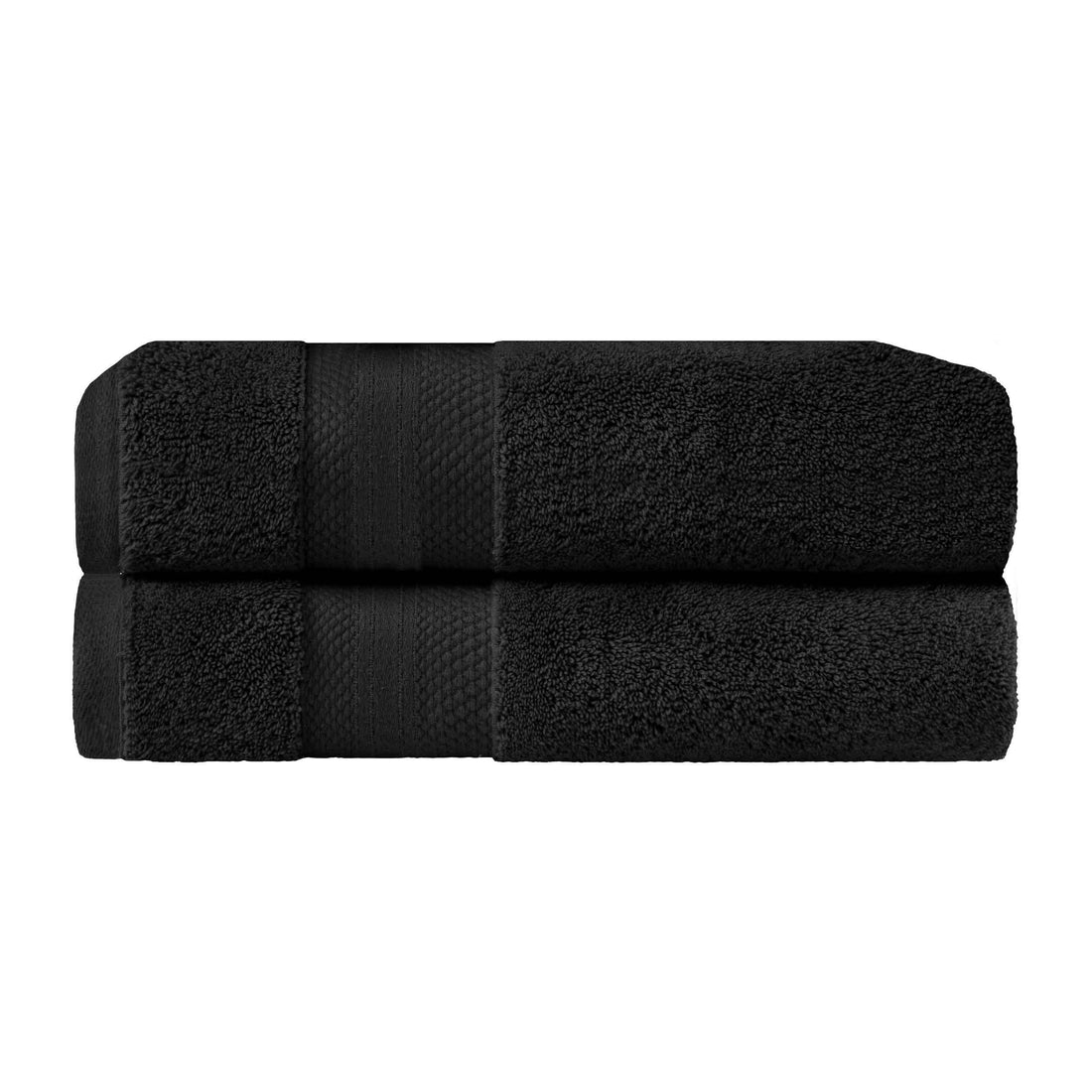 Aria Turkish Cotton Heavyweight Solid Absorbent 2 Piece Bath Towel Set
