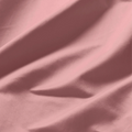 Close-up of smooth Blush pink Egyptian cotton fabric with a lustrous sateen weave and soft drape.