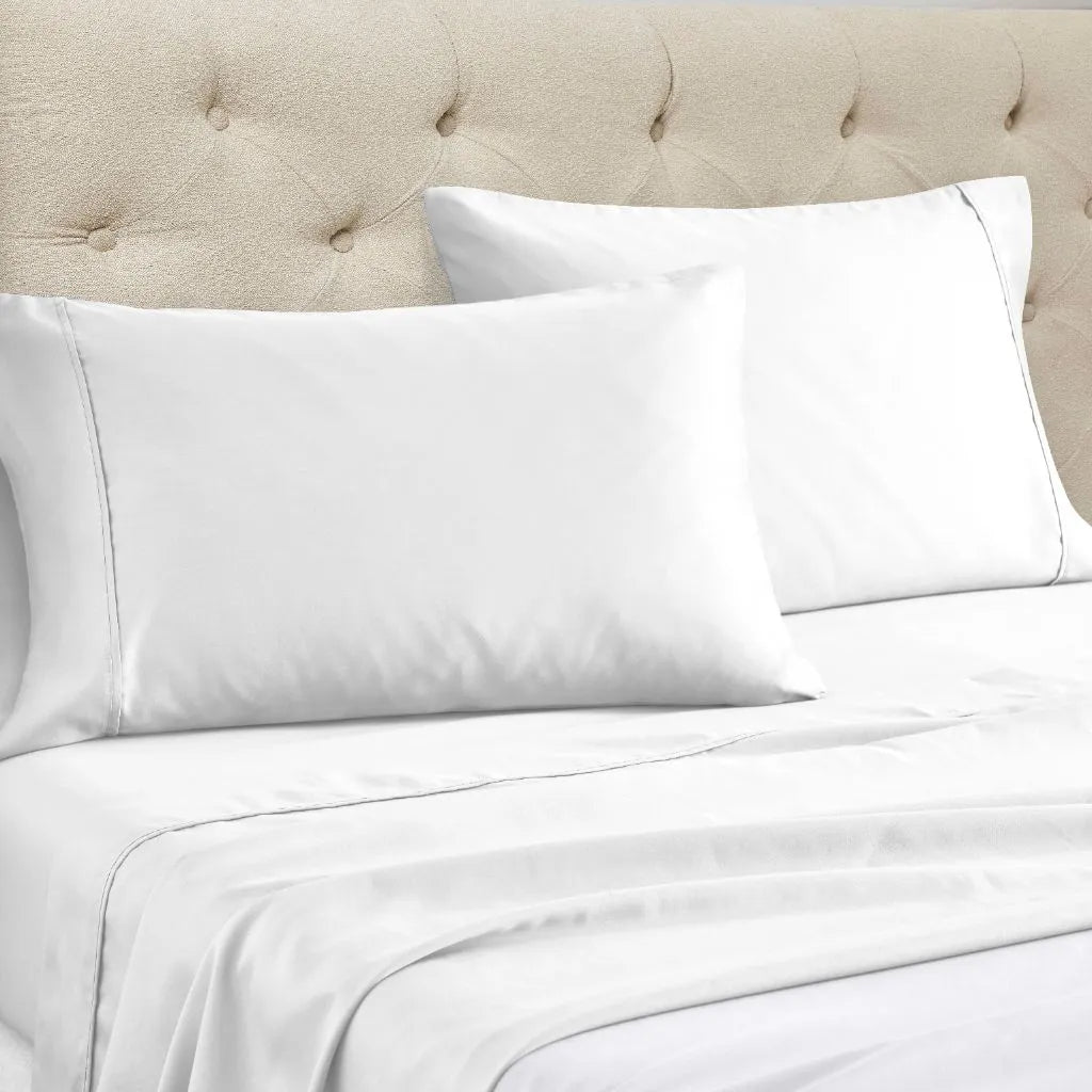 Cotton Blend 1500 Thread Count Solid Deep Pocket Sheet Set