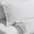 600 Thread Count Cotton Blend Pillowcases, Pandora Embroidered Hem, Set of 2 for USA homes
