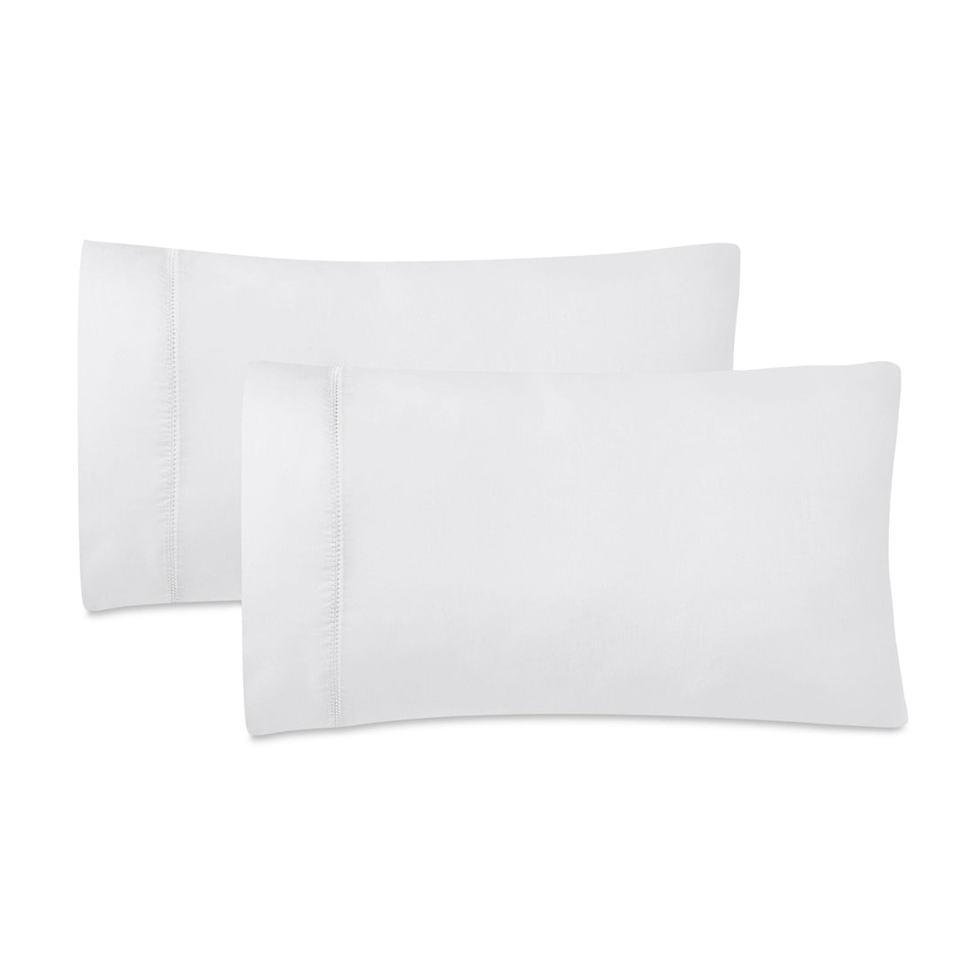 600 Thread Count Cotton Blend Pillowcases, Pandora Embroidered Hem, Set of 2