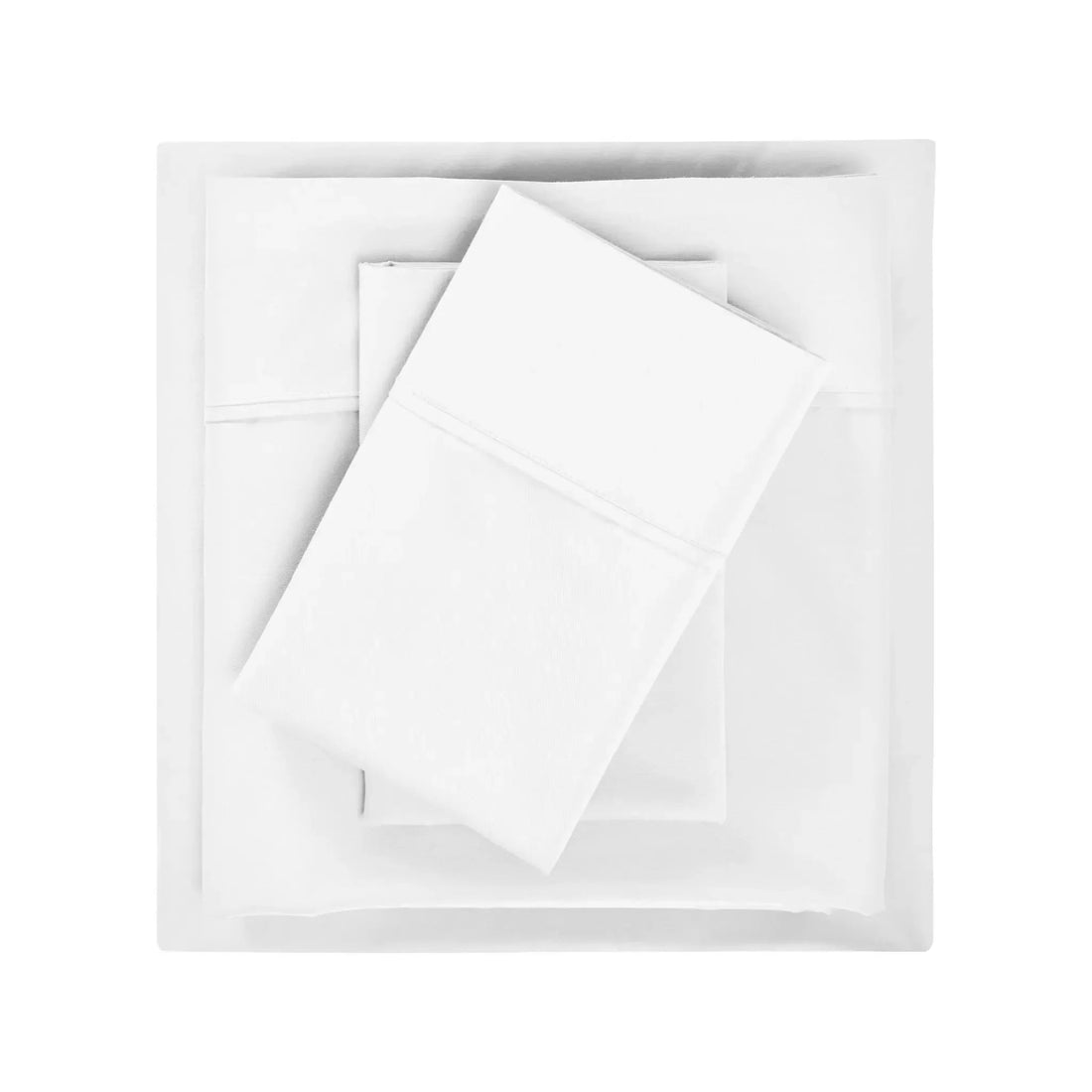 600 Thread Count Cotton Blend Bed Sheet Set Solid Deep Pocket