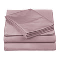Folded Lavender 530 Thread Count Egyptian Cotton Sateen Bed Sheet Set product package