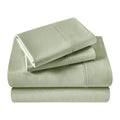Folded Sage Green 700 Thread Count Egyptian Cotton Sateen Bed Sheet Set product package