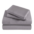 Folded grey 300 Thread Count Modal Sheets Set made from beechwood product package stack