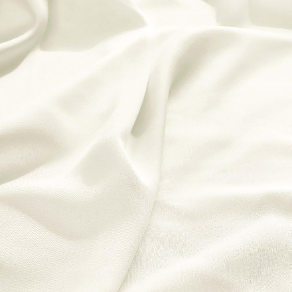 Ivory 300 Thread Count Modal Sheets Set made from beechwood close-up fabric texture