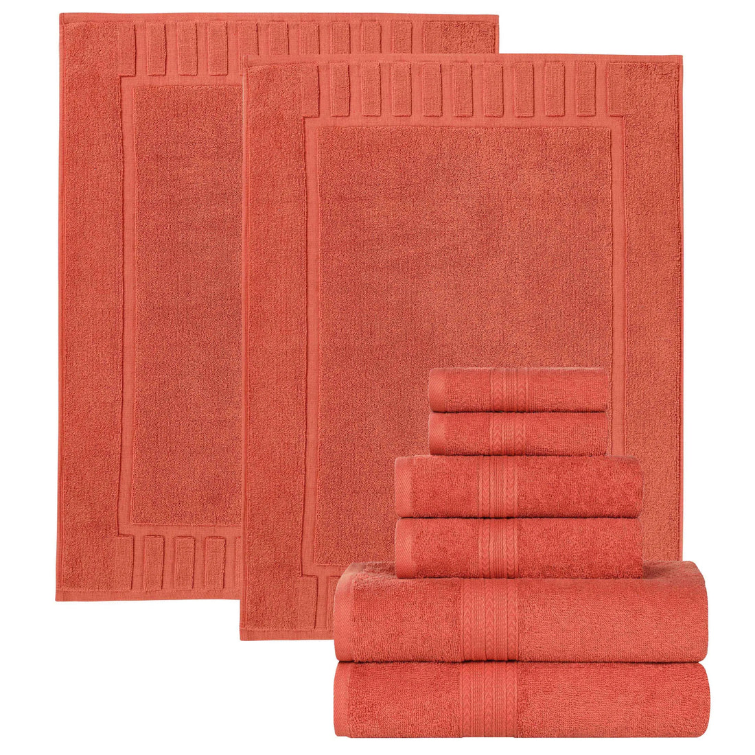 8-Piece Classic Eco Comfort Bath Bundle