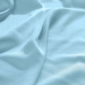 Light blue 300 Thread Count Modal Sheets Set made from beechwood close-up fabric texture