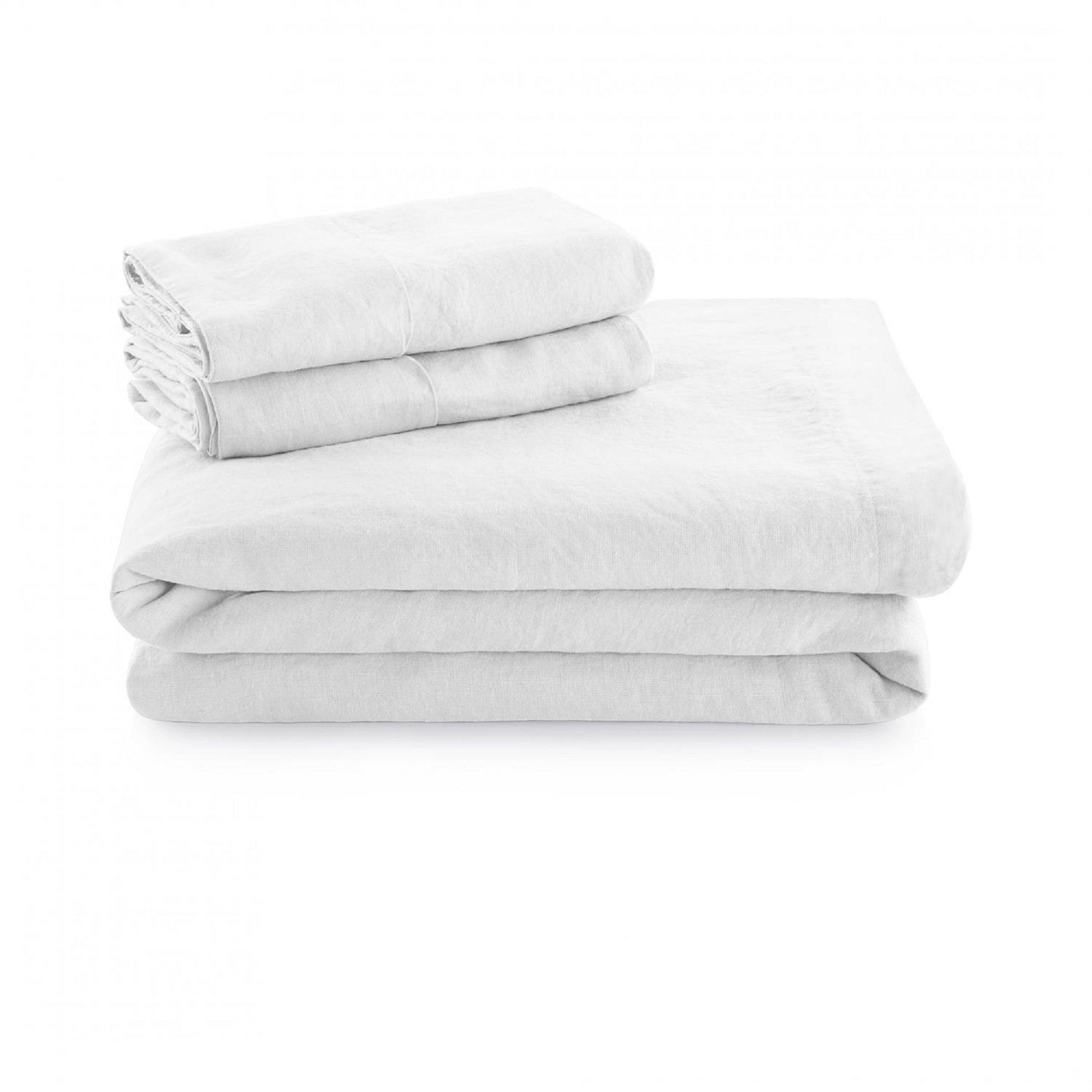 Woven French Linen Sheet Set - beddingbag.com