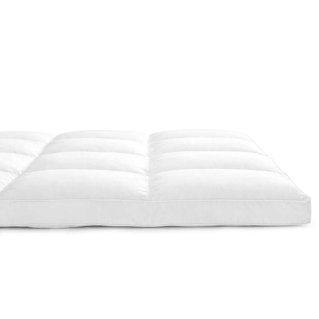Brushed Microfiber Down Alternative Mattress Topper 2 Inch White