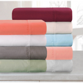 Multi-color options stack of 700 Thread Count Egyptian Cotton Sateen Bed Sheet Sets