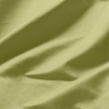 Olive green Egyptian Cotton Sateen fabric texture and weave close-up