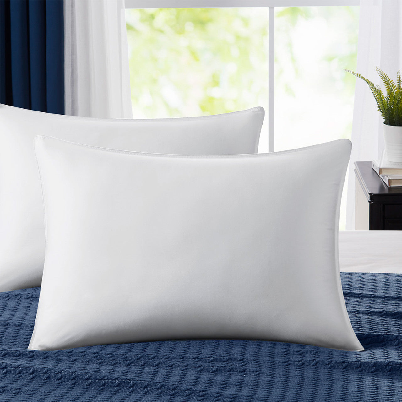 PrimaLoft Medium Pillow for Better Back Sleep Comfort