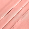 Pink 700 Thread Count Egyptian Cotton Sateen sheet hem and stitching detail close-up