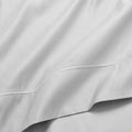 Platinum 1500 Thread Count Egyptian Cotton Sheets hotel quality embroidered hemline stitch close-up.
