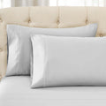 Platinum 1500 Thread Count Egyptian Cotton pillowcase set close-up texture detail.