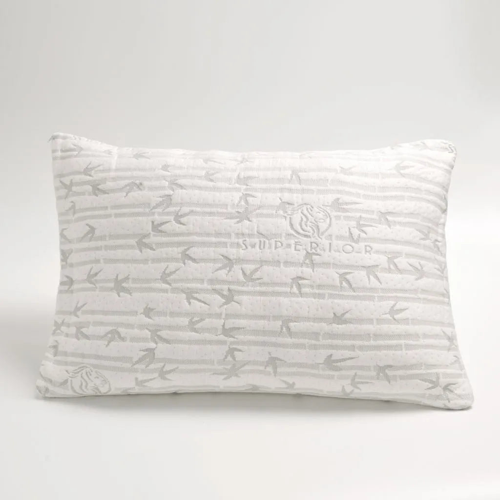 Shredded Memory Foam Pillow with Removable Rayon from Bamboo Cover