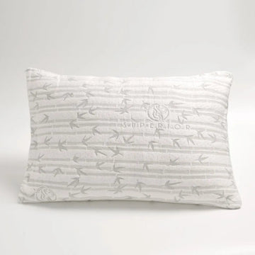 Shredded Memory Foam Pillow with Removable Rayon from Bamboo Cover