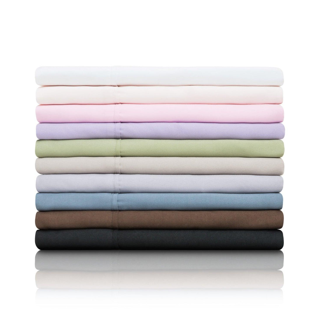 Brushed Microfiber Woven Microfiber Sheet Set - IVORY - beddingbag.com