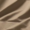 Taupe Egyptian Cotton Sateen fabric texture and weave close-up