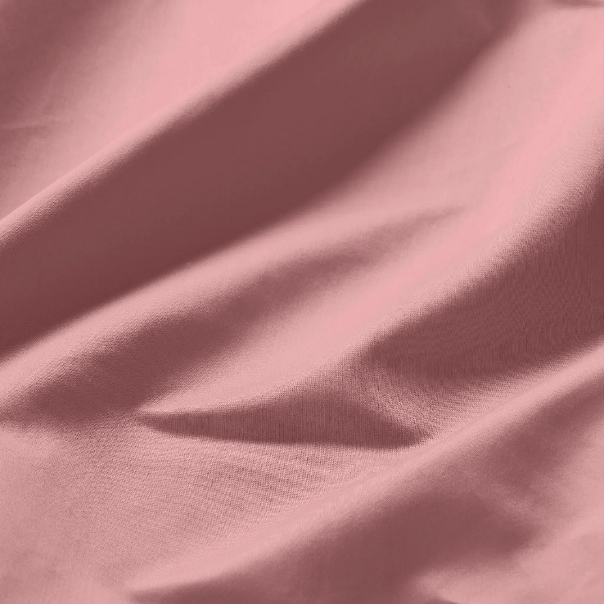 Texture detail of blush pink Egyptian Cotton Sateen 650 Thread Count sheets