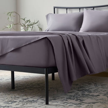 Gray Weekender 200TC Cotton Sheet Set