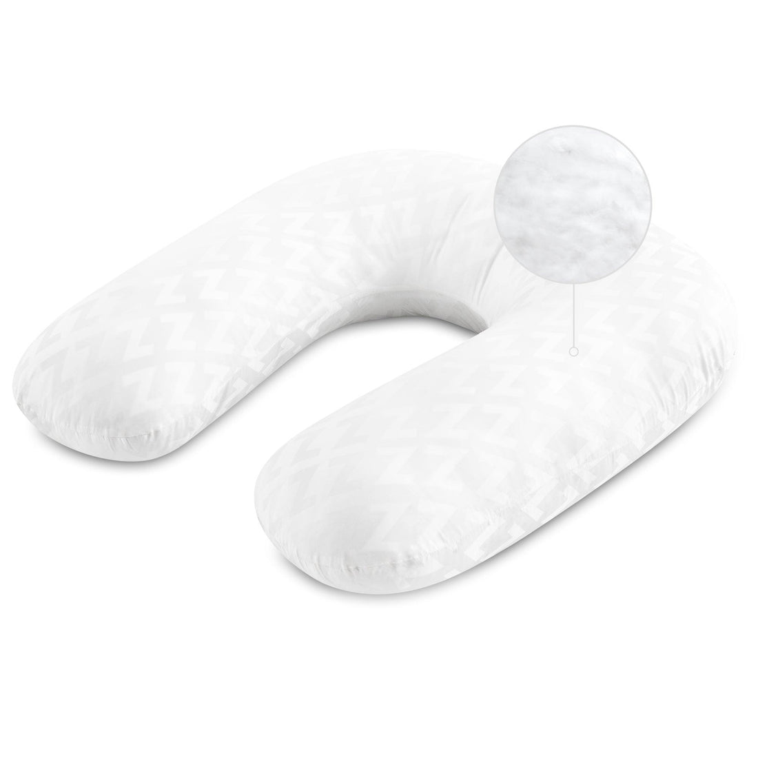 Z Horseshoe Pregnancy Pillow - beddingbag.com